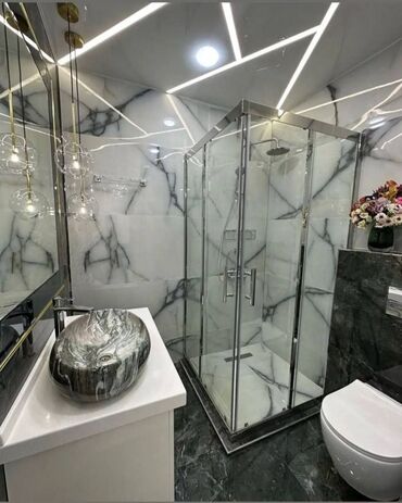 Duş kabinaları, arakəsmələr: Yeni Üstü açıq kabina, Pulsuz çatdırılma — 12