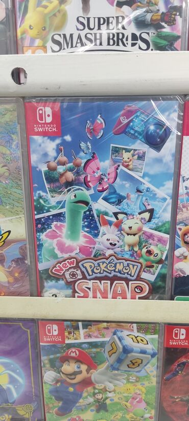 nintendo switch: Nintendo switch üçün pokemon snap oyun diski. Tam original