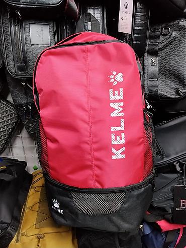 рюкзак спорт: Рюкзак KELME, красно‑черный, городской/спортивный - Просторное — 1