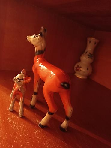 maneki neko top: Fiqur, Keramika, rəng - Narıncı — 3