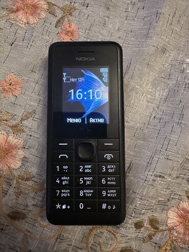 fen: Nokia 1, rəng - Qara, Düyməli