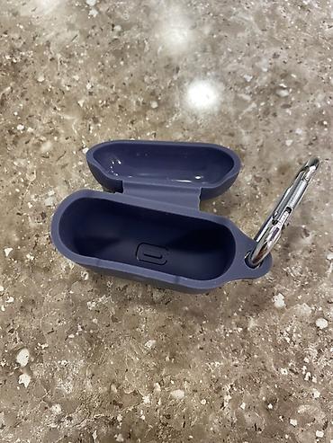 telfon qablari: Mavi rəngli silikon qulaqcıq qabı üçün qoruyucu örtük. airpods 3 üçün — 3