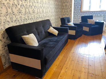 istikbal divan: İşlənmiş, Divan, 2 kreslo, Bazalı, Açılan