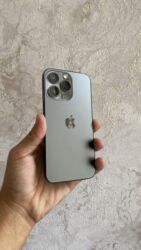 айфон 15 про макс 1 тб цена бишкек: IPhone 13 Pro, Колдонулган, 256 ГБ, Коргоочу айнек, 100 %