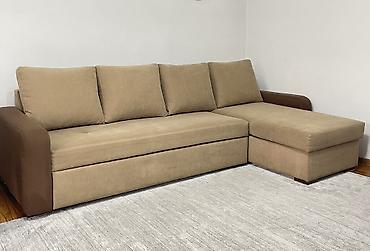 Угловые диваны: Угловой диван, C подушками — 7