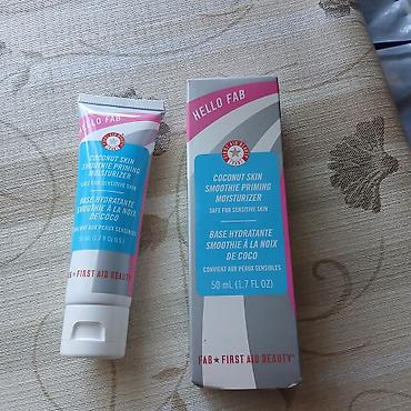 döş böyüdücü krem: 1.Məhsul: First Aid Beauty – Hello FAB Coconut Skin Smoothie Priming — 1