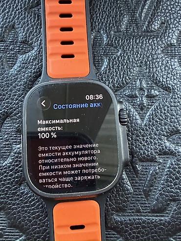 часы mark fairwhale: Продаю Apple Watch Ultra 2 black Состояние отличное Коробка — 2