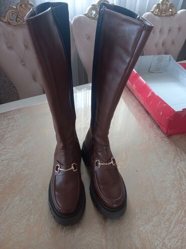 Çəkmələr: Türkiyə istehsalıdır. Marka-Chapel. Ölçü 38. Yenidir, heç istifadə — 4