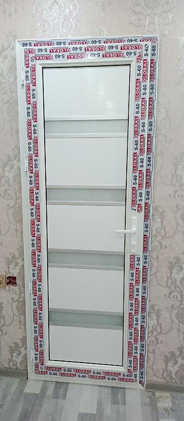 Digər mebel: Plastik qapıların sifarişi Ağ rəngdə qapılar sexden götürmə ilə 110 — 2