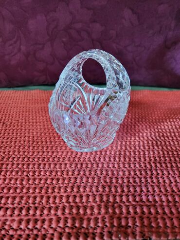 Ostalo posuđe: Korpica nova kristal,led kristal 70te. Korpica nova sve na njoj na lalafo.rs — 3 Ostalo posuđe: Korpica nova kristal,led kristal 70te. Korpica nova sve na njoj — 3