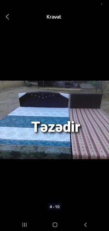 Çarpayılar: Yeni, İkinəfərlik çarpayı, Bazasız, Matrassız, Siyirməsiz — 2