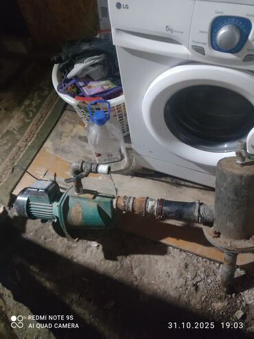 насос для воды: Водяной насосный агрегат для частного дома/дачи - Электродвигатель с