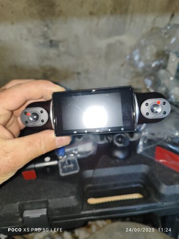 работа курьер с личным авто бишкек: 4 kamerali Videoregistrator.1 eded on,1 eded arxa ve 2 eded ic