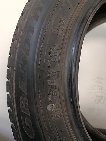 Транспорт: Шины 215 / 65 / R 16, Лето, Б/у, Пара, Внедорожные (АТ/МТ), Япония, DUNLOP — 2