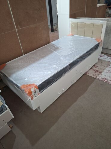 Односпальные кровати: Односпальная кровать, Новый, С матрасом, длина - 200 см — 8