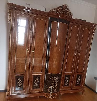 servant dolabı: Yataq otağı dəsti – klassik barok üslubunda, zəngin oyma və qızılı — 3