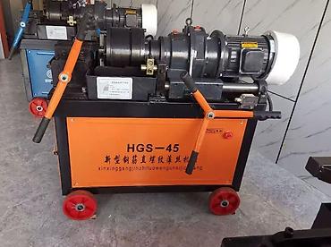 Оборудование для производства: Резьбонарезной станок по арматуре HGS-45 (Bar Threading Machine) — 1