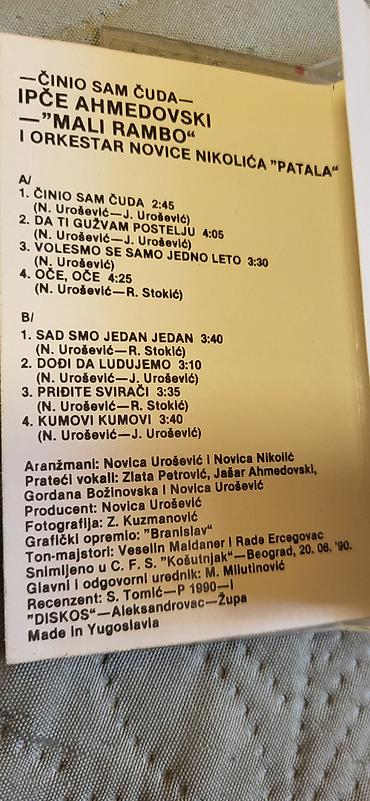 ipod prodaja: Ipce kaseta u dobrom stanju, slanje posle uplate na racun — 3