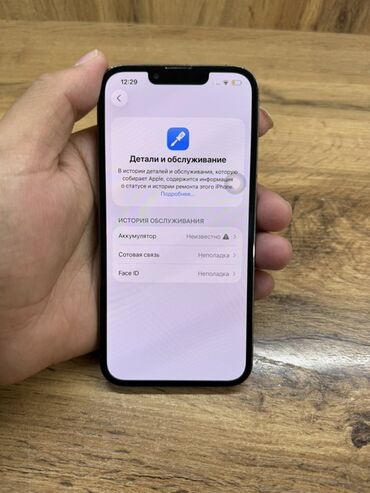 Apple iPhone: IPhone 13 Pro, Б/у, 128 ГБ, Графит, Чехол, 77 % — 4