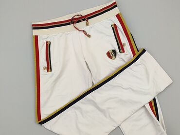 spódniczka biała plisowane: Trousers, M (EU 38), condition - Good