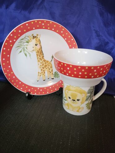 Kuhinjski setovi: Set nov,deciji nemacki,najfiniji kostani kineski porcelan. Set za — 5