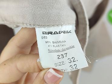 classics77 trousers: Spodnie materiałowe damskie, rozmiar L — 4