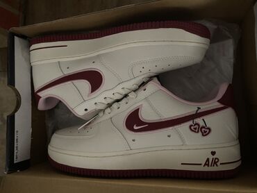 обувь ручной работы бишкек: Кроссовки Nike Air Force 1 Low, тематическая версия “Cherry/Hearts”