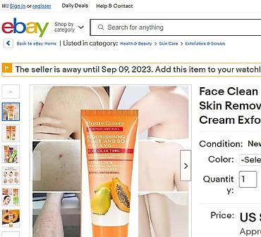 Уход за телом: ❄️ сша амазон отбеливающий гель для глубокого пилинга skill papaya — 19