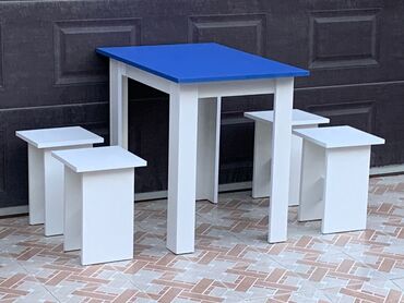 Masa və oturacaq dəstləri: Mətbəx üçün, Yeni, 4 stul — 10