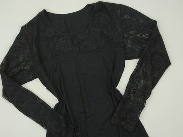 czarne bluzki z golfem: Blouse, L (EU 40), condition - Very good