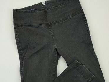 spódnice dżinsowe z przetarciami: Jeans, XL (EU 42), condition - Good