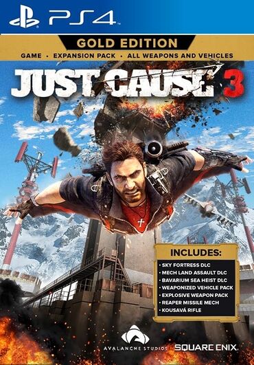 oyun diskləri: Ps4 just cause 3