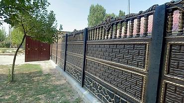 покрасить: Секции декоративного железобетонного забора - Материал: армированный — 5