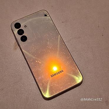 самсунг 15: Samsung Galaxy A15, Б/у, 128 ГБ, цвет - Серебристый, 2 SIM — 2
