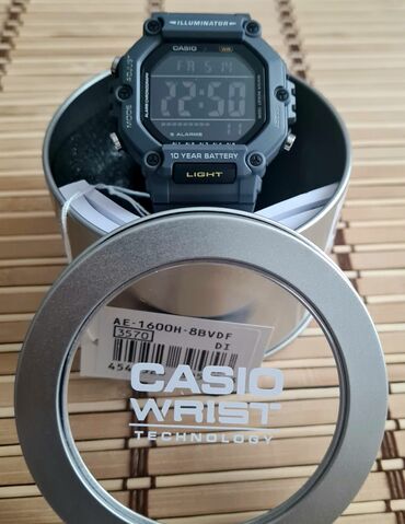 Qol saatları: Yeni, Qol saatı, Casio, rəng - Qara — 5