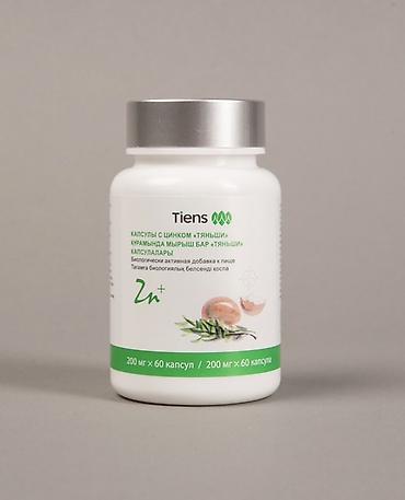 vitamin tabletkalar: Tiens Sink kapsulları – qida rasionunu sinklə zənginləşdirmək üçün — 1