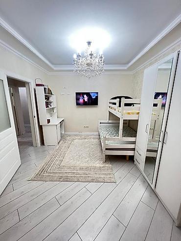 120: 2 комнаты, 87 м², Средний Джал 3 этаж, Евроремонт — 4