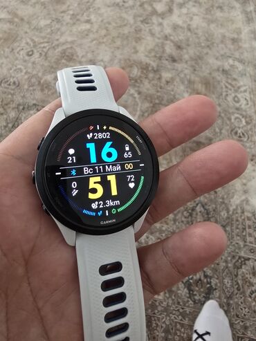 янтарь часы: Garmin Forerunner 265 — твой личный тренер на запястье! Цветной