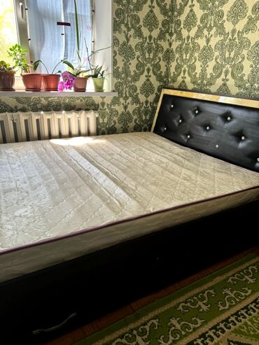 купить двухъярусный диван кровать: Двуспальная Кровать, Б/у