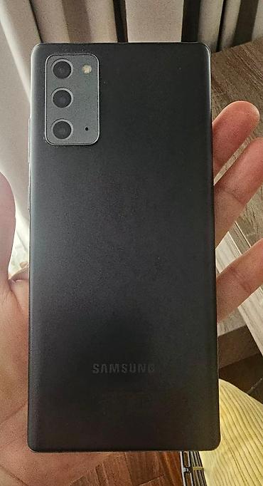 samsung 51: Samsung Galaxy Note20, 256 GB, rəng - Qara, Barmaq izi — 7