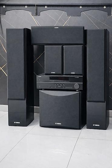 Musiqi mərkəzləri: Yamaha 5.1 ev kinozalı üçün akustika sistemi - 5.1 kanal səs — 2