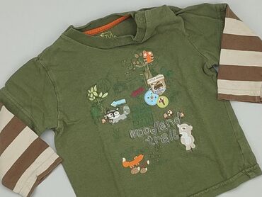 bluzki czarne krótki rękaw: Blouse, Tu, 12-18 months, condition - Good