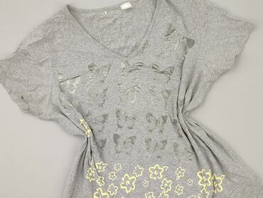 tanie t shirty damskie plus size: H&M, Women`s T-shirt, size XL (EU 42)