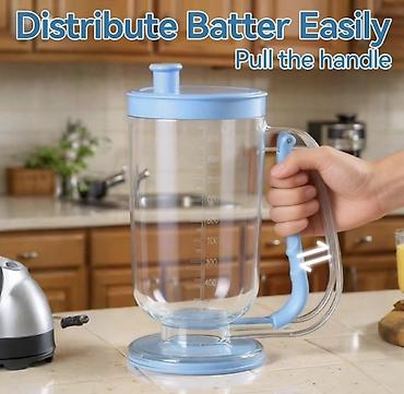 Аксессуары для кухни: Xəmiri Qarışdırıb Paylayıcı Dispenser - 2-si 1-də dizayn: eyni qabda — 4