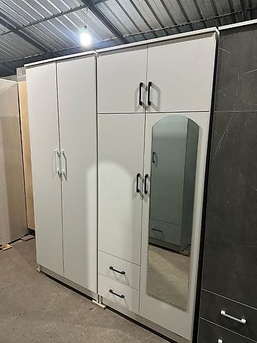 Шифоньеры, шкафы для одежды: Шкаф новый шкафы с зеркалом 8500 ширина 80см глубина 47см высота 2 — 11