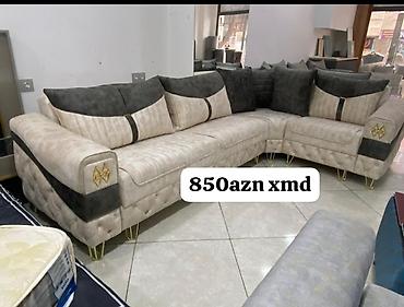 Divanlar: Künc divan, Yeni, Açılmayan, Bazasız, Parça, Çatdırılma yoxdur — 1