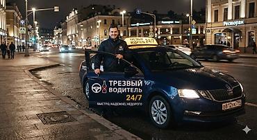 няня на ночь: Трезвый водитель 24/7 Услуга профессионального трезвого водителя на — 1
