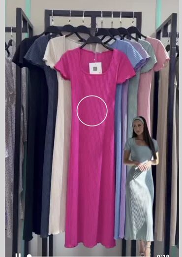 бишкек платья больших размеров: Повседневное платье, Made in KG, Лето, Средняя модель