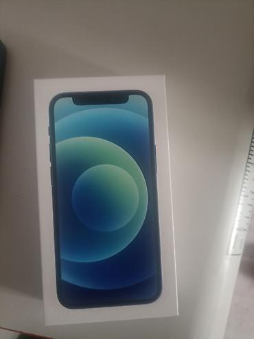 Apple iPhone: IPhone 12 mini, Б/у, 64 ГБ, Голубой, Кабель, Коробка, 75 % — 2