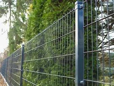 Proizvodi od rolovanog metala, metalni kanali: Panelna ograda 2d 203x250 6/5/6 mm. Panel 2d 203x250 6/5/6 mm cink+pvc — 14